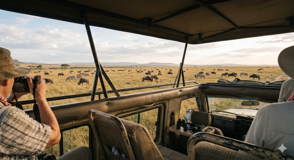 4-day Tanzania Group Sharing Safari: Tarangire, Serengeti, and Ngorongoro Crater